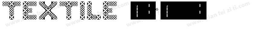 textile 食品字体转换